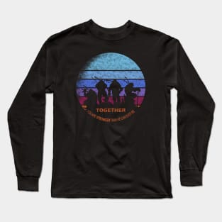 Splinter Quotes in retro bg Long Sleeve T-Shirt